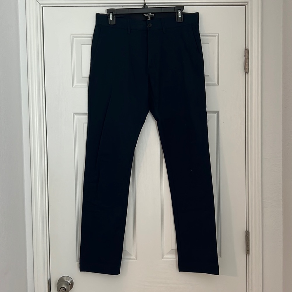J.Crew navy chinos, size 30x32. Like new.